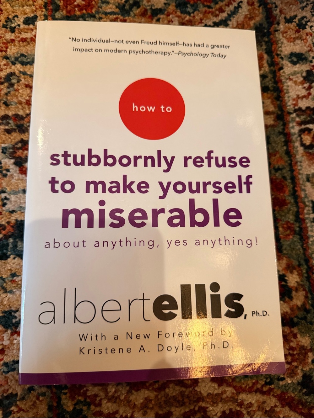 Stubbornly Refuse to Make Yourself Miserable